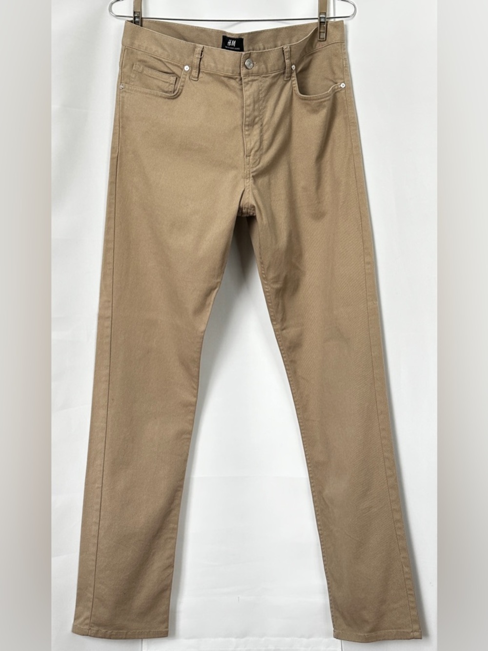 H&M Tan Slim-Fit Light Denim Jeans

W30 L32